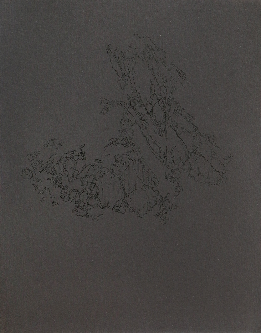 Gesäuse, Hochhalsl 4, schwarze Nacht